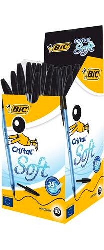 Cristal soft nero penna - cristal,