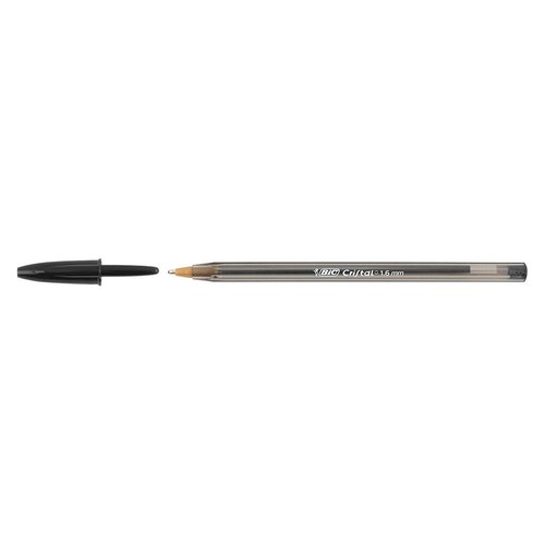Penna bic cristal large - cristal, nero