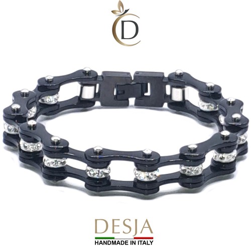 Bracciale catena moto acciaio - moto,