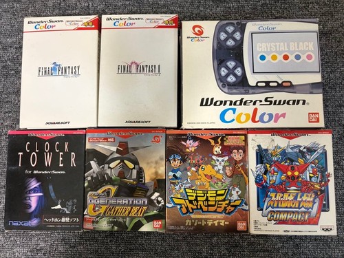 Wonderswan color crystal - wonderswan, black